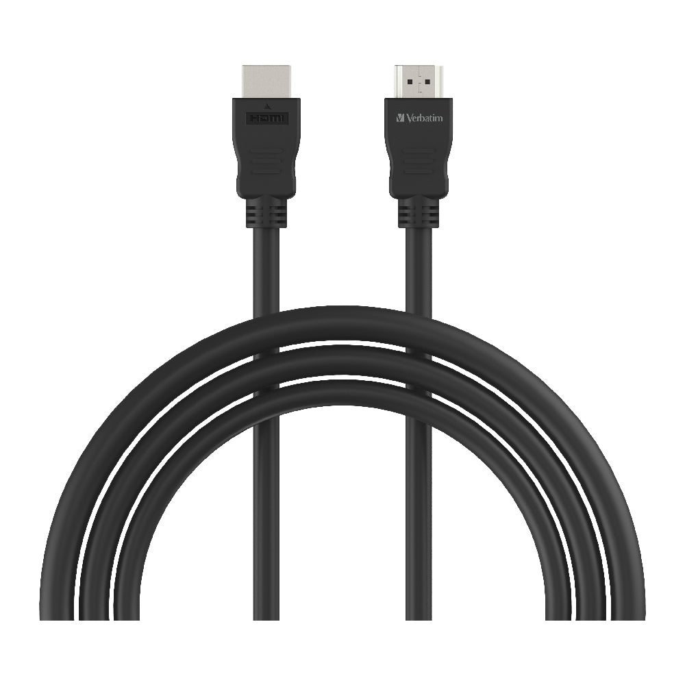 Verbatim HDMI Cable 1m - Black Support 4K FHD Verbatim HDMI Cable 1m - Black Support 4K FHD